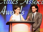 Эмилия Кларк и Кит Харингтон представили сериал «Игра престолов» на Television Critics Association 2013
