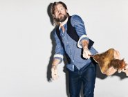 Николай Костер-Вальдау с семьей