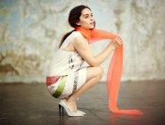 Материал о Эмилии Кларк в журнале Vogue 