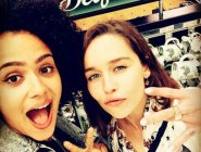 Множество снимков из личных архивов звезд сериала «Игра престолов» Часть 3